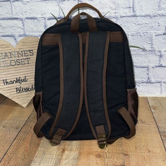 Harley-Davidson “Mustang" Backpack, weathered Leather and Black - Picture 3 of 14